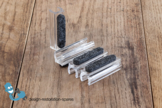 Bertoia Diamond- Bird- and Side Chair Glides | Set of 4