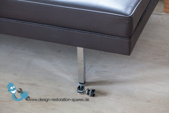 Glides for Herman Miller, George Nelson Modular Sofa w/ square tube clip