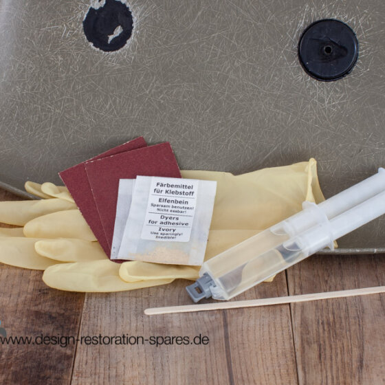 Shock Mount Adhesive "All you need" Mounting Set for Fibre Glass Chair