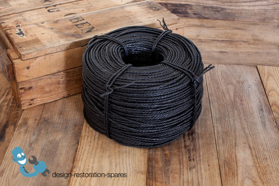 Danish Paper Cord No. 2 | e.g. for Chair Modell 71 | N.O. Møller | natural  + black