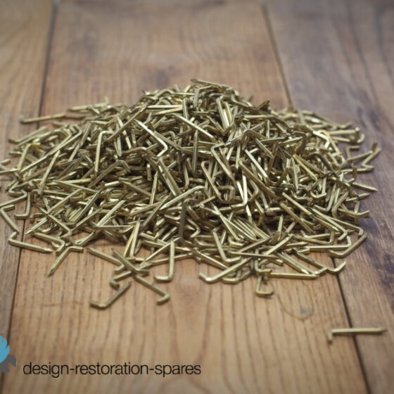 Hook Nails for Weaving Danish Cord | Brass