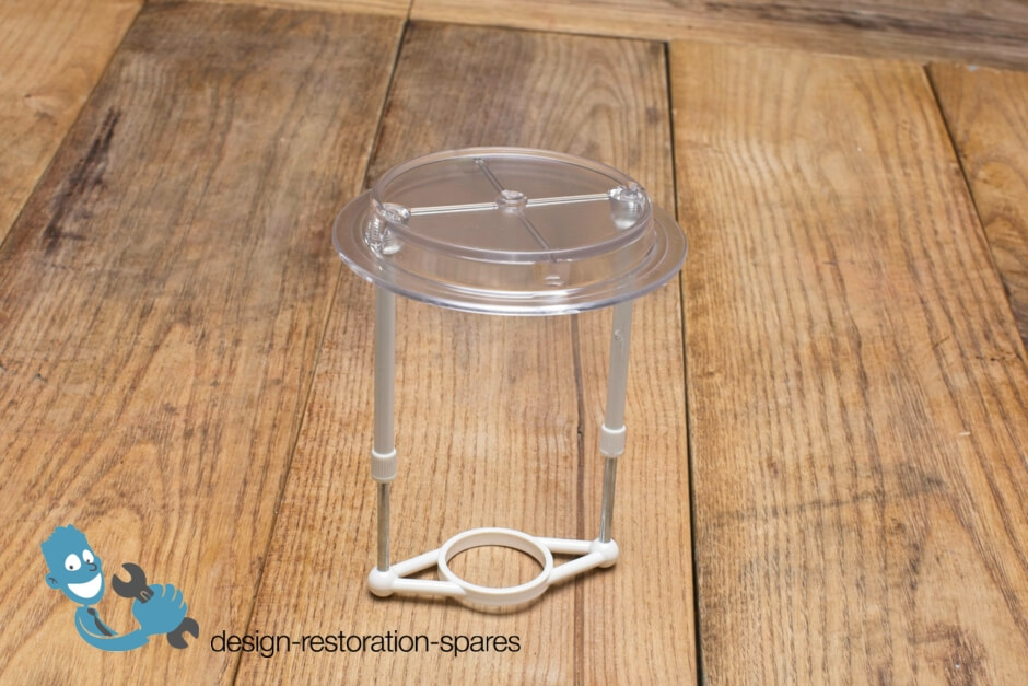 Lampshade Stand | Lamp Harp | used on vintage Danish Ceramic Lamps