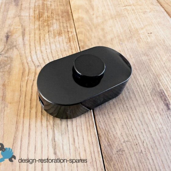 High-Quality Bakelite Switch | 70s 80s Style | 1 and 2 Button